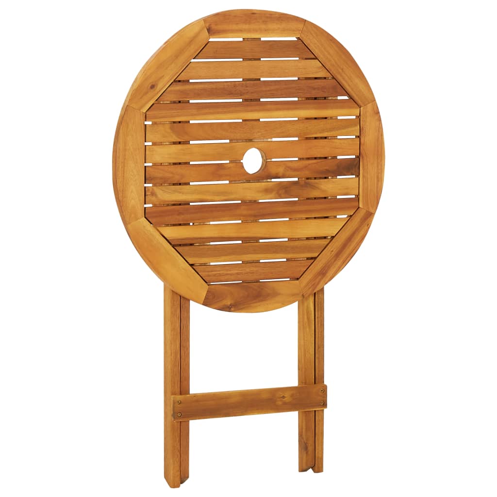 Garden Dining Set | Natural wood | Solid acacia wood | Compact