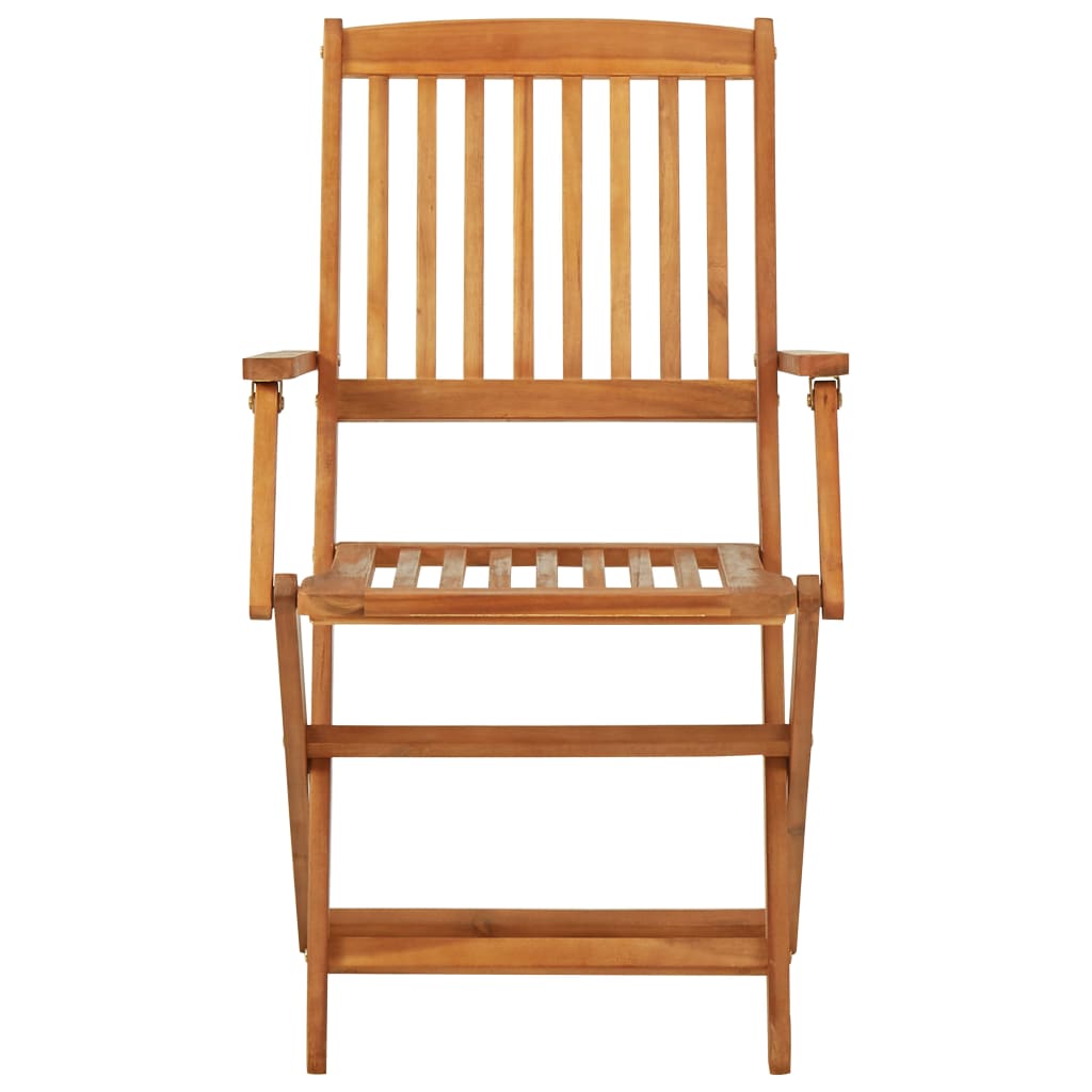 Garden Dining Set |  Foldable  | Square | Rustic
