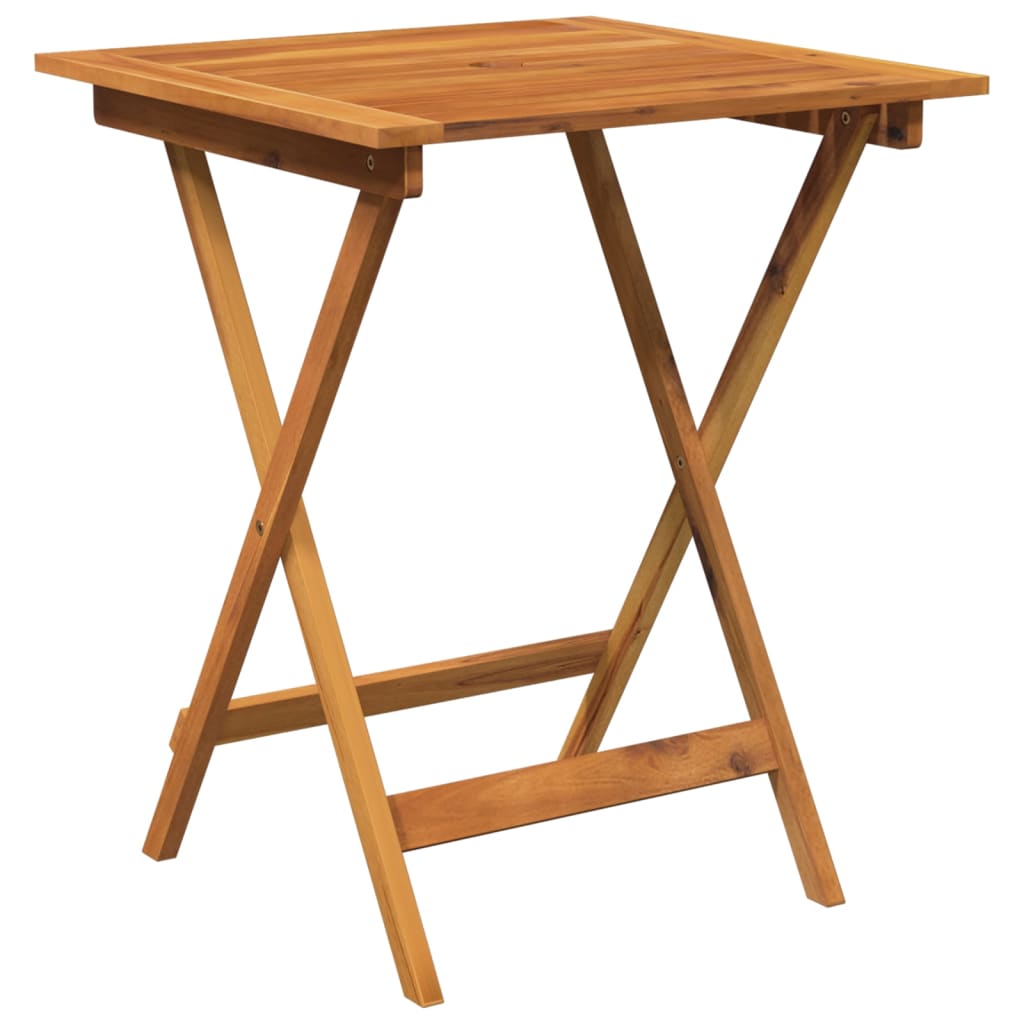 Garden Dining Set | Natural wood | Solid Acacia wood | Compact