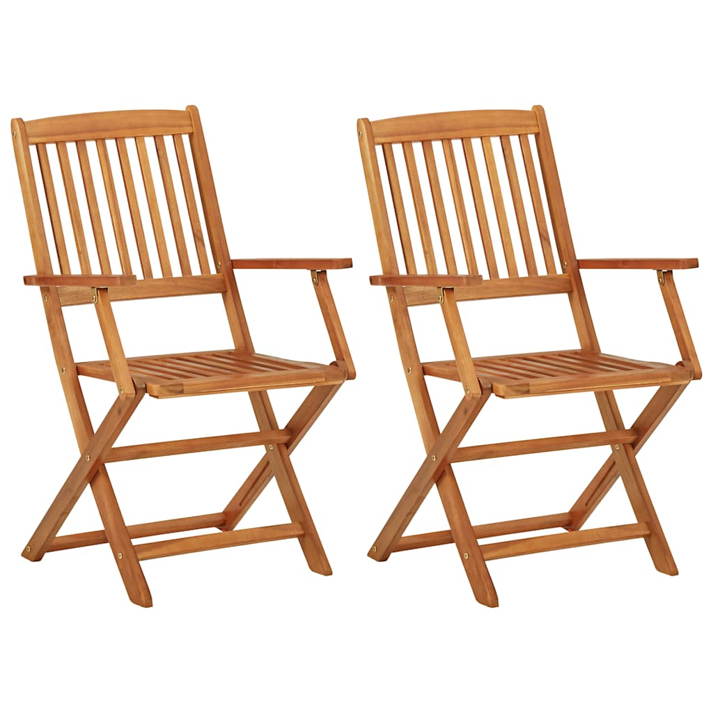 Garden Dining Set | Natural Acacia | Solid Acacia wood | Small | Foldable