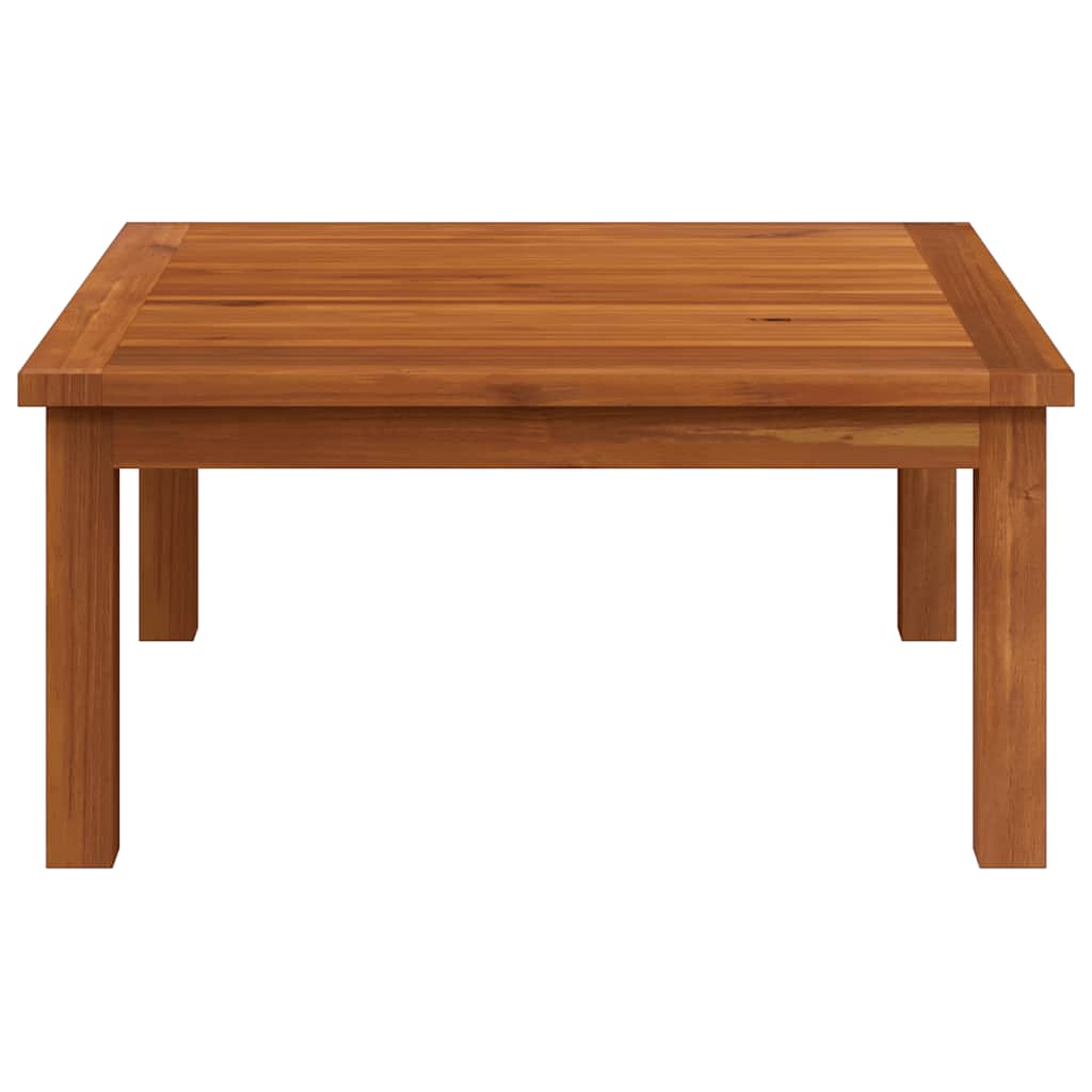 Garden Lounge Table | Brown | Solid Acacia Wood | Medium | Modular