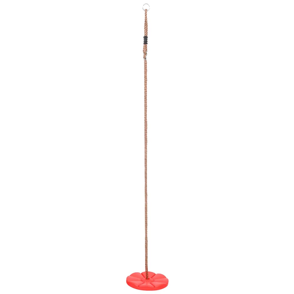 vidaXL Plate Swing 200 cm Red