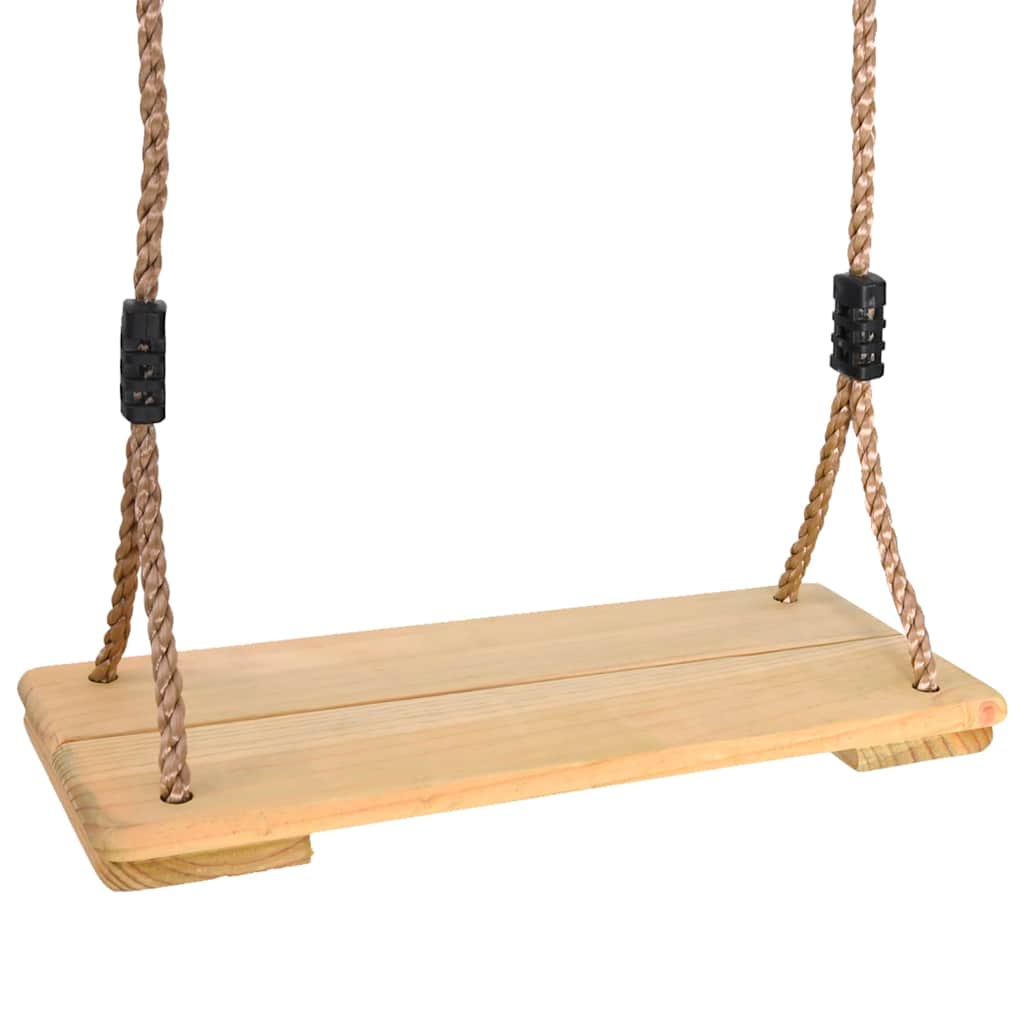 93149 vidaXL Board Swing 200 cm Solid Pinewood