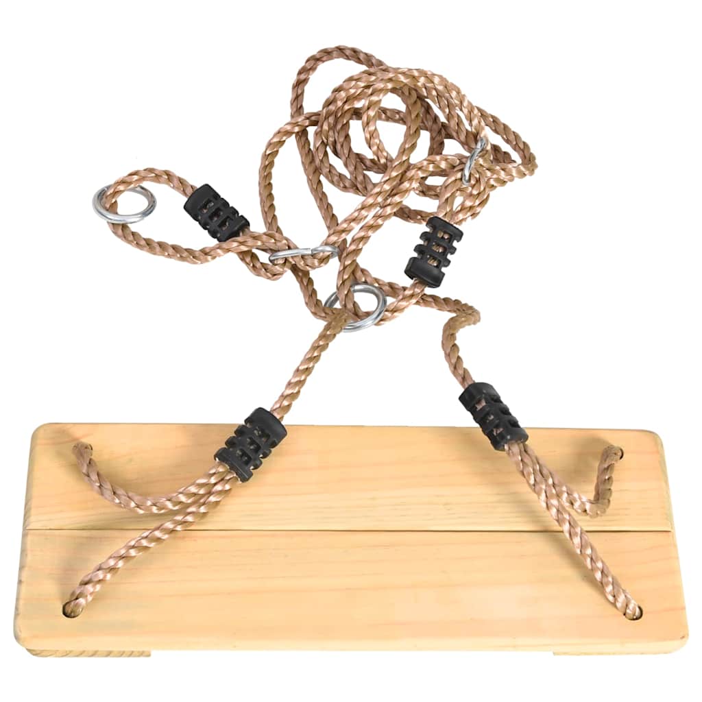 93149 vidaXL Board Swing 200 cm Solid Pinewood