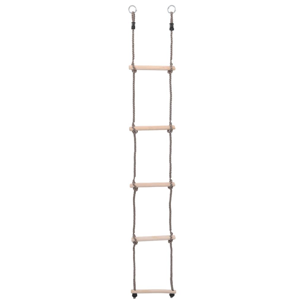 vidaXL 5-Step Ladder 210 cm Solid Pinewood