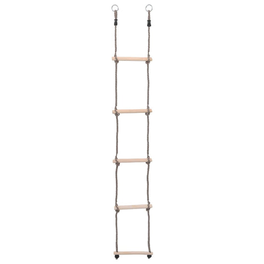 vidaXL 5-Step Ladder 210 cm Solid Pinewood