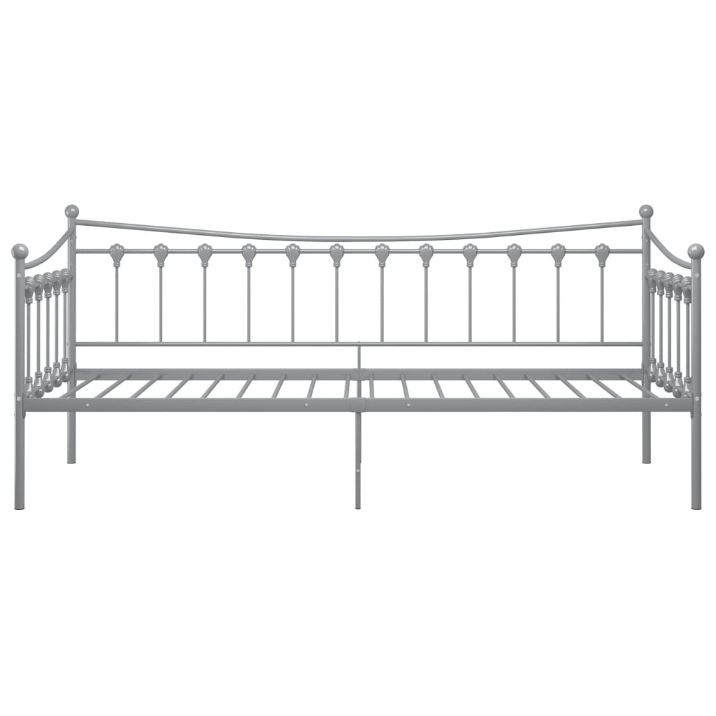 Sofa Bed Frame | Grey | Powder-coated metal | Single