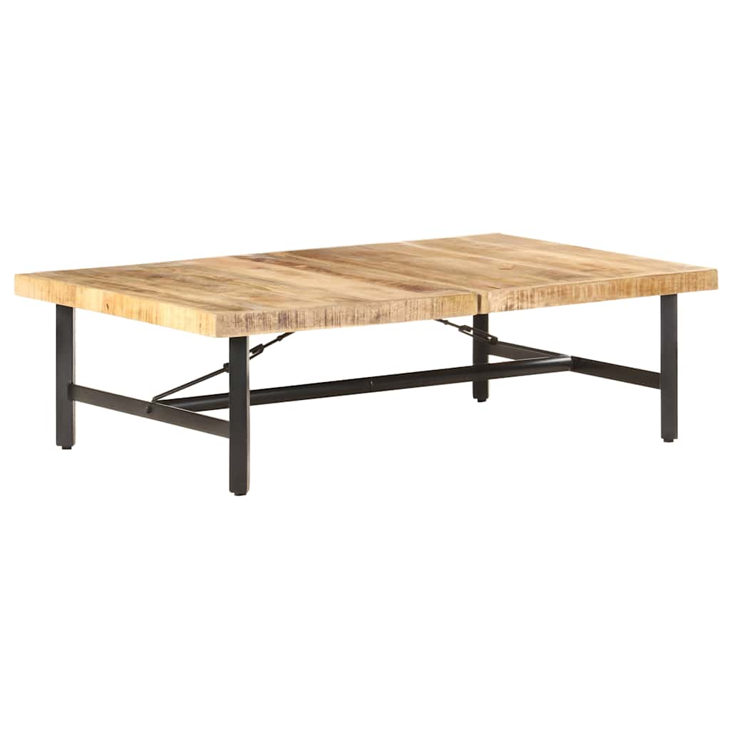 320653 vidaXL Coffee Table 142x90x42 cm Solid Mango Wood