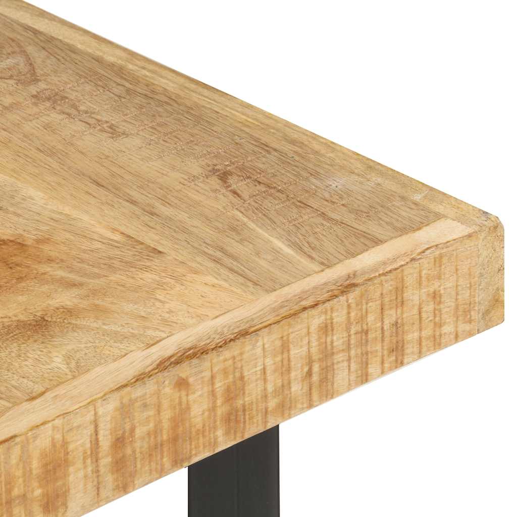 320653 vidaXL Coffee Table 142x90x42 cm Solid Mango Wood