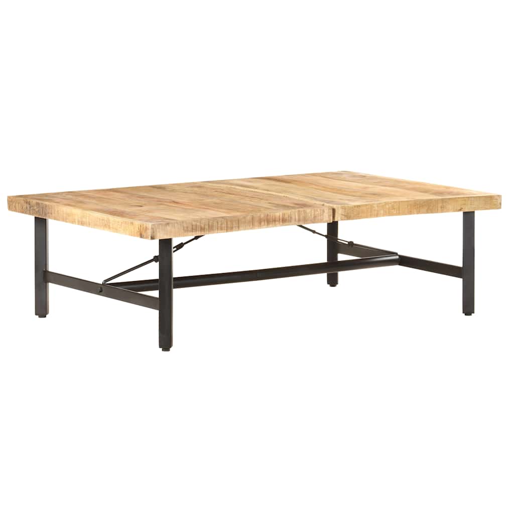 320653 vidaXL Coffee Table 142x90x42 cm Solid Mango Wood