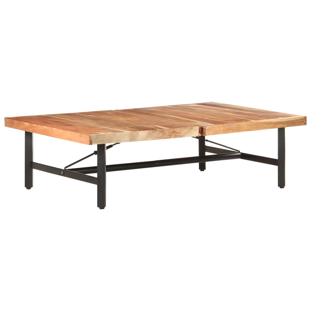 320655 vidaXL Coffee Table 142x90x42 cm Solid Acacia Wood