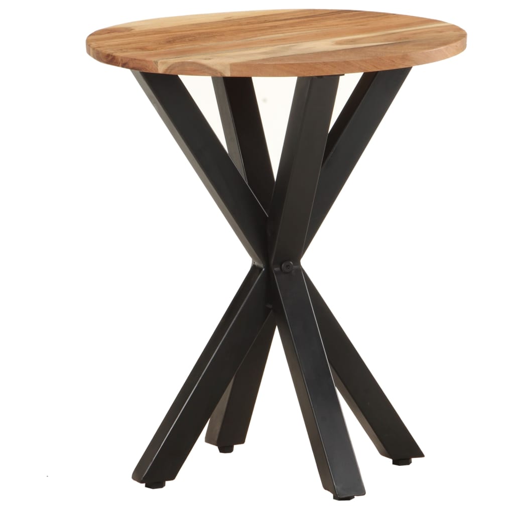 vidaXL Side Table 48x48x56 cm Solid Acacia Wood