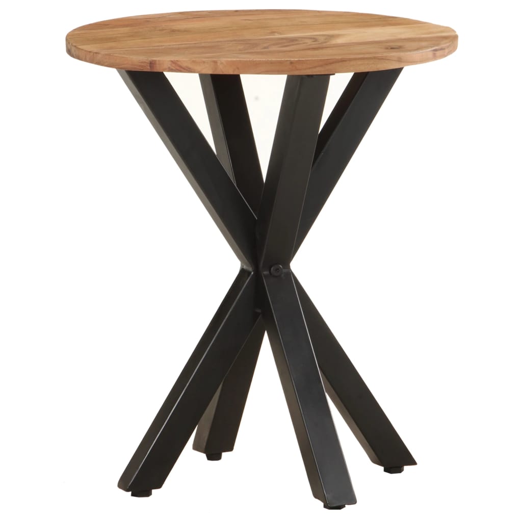 vidaXL Side Table 48x48x56 cm Solid Acacia Wood