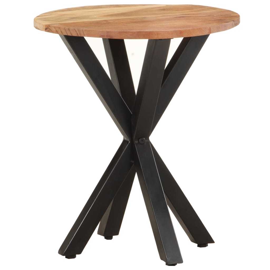 vidaXL Side Table 48x48x56 cm Solid Acacia Wood