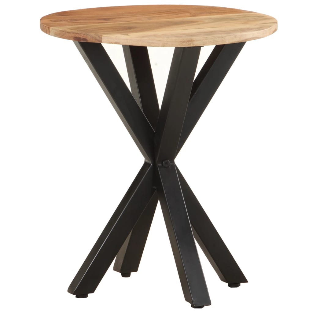 vidaXL Side Table 48x48x56 cm Solid Acacia Wood