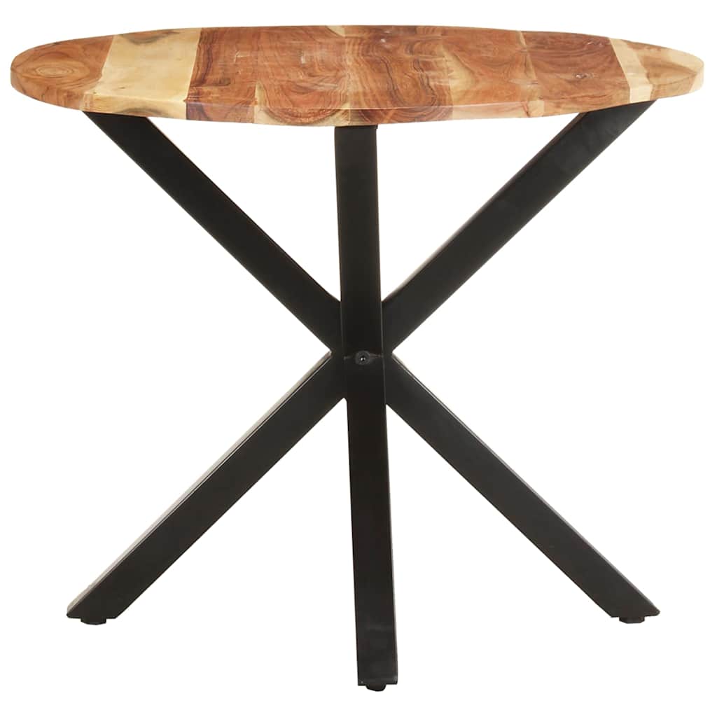 320660 vidaXL Side Table 68x68x56 cm Solid Acacia Wood