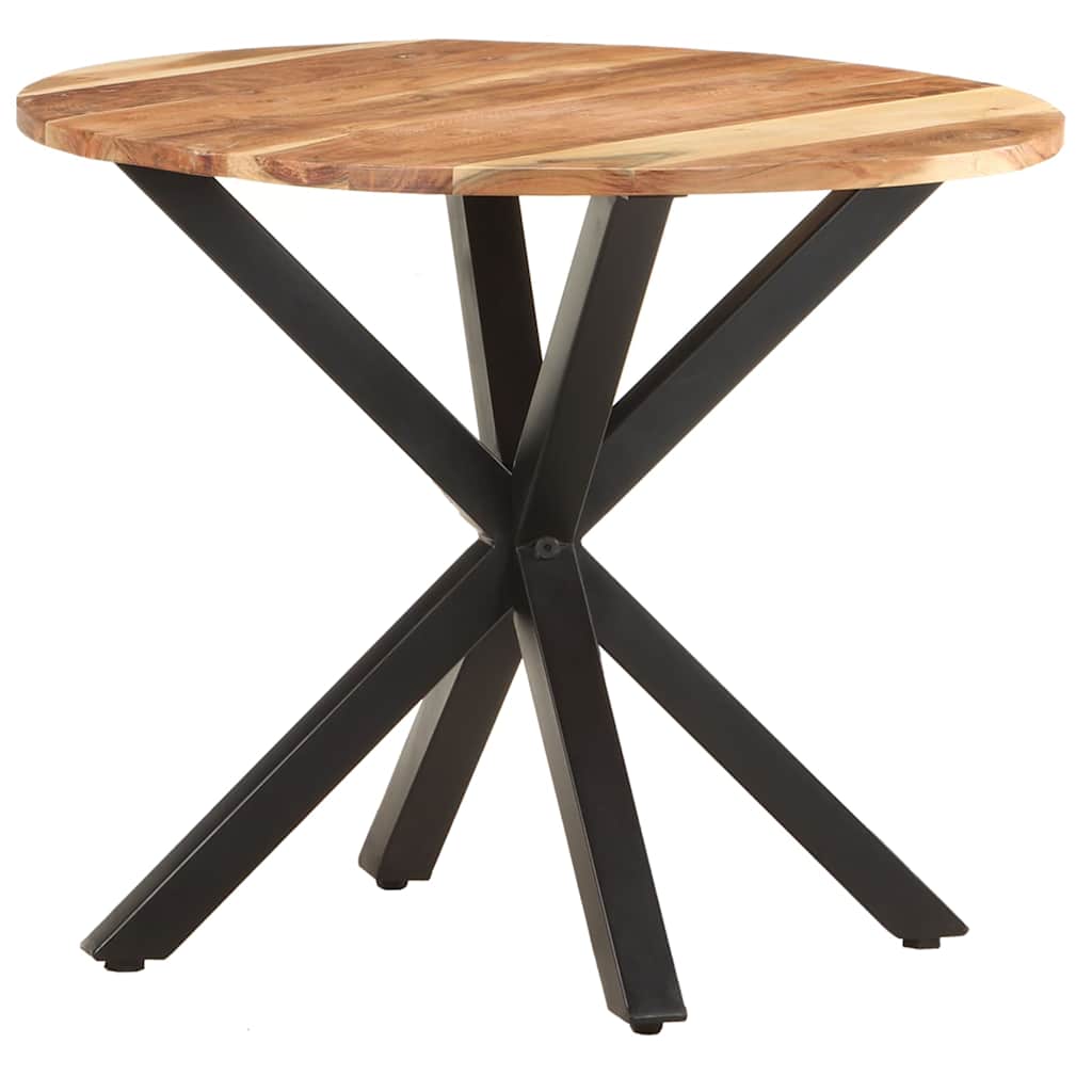 320660 vidaXL Side Table 68x68x56 cm Solid Acacia Wood