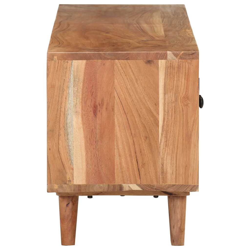 322665 vidaXL TV Cabinet 115x30x39 cm Solid Acacia Wood