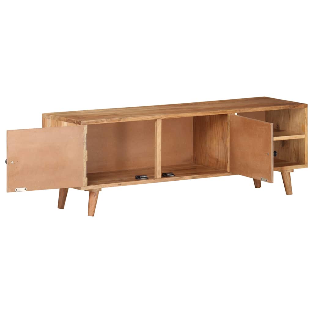 322665 vidaXL TV Cabinet 115x30x39 cm Solid Acacia Wood