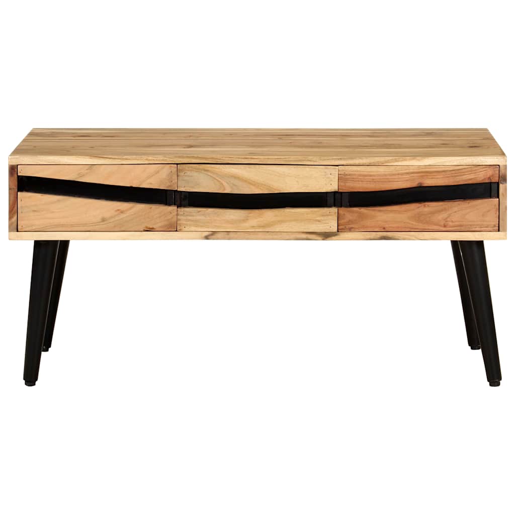 322676 vidaXL Coffee Table 88x50x42 cm Solid Acacia Wood