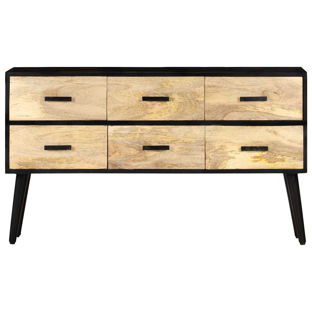 322678 vidaXL Sideboard 110x33x64 cm Solid Mango Wood