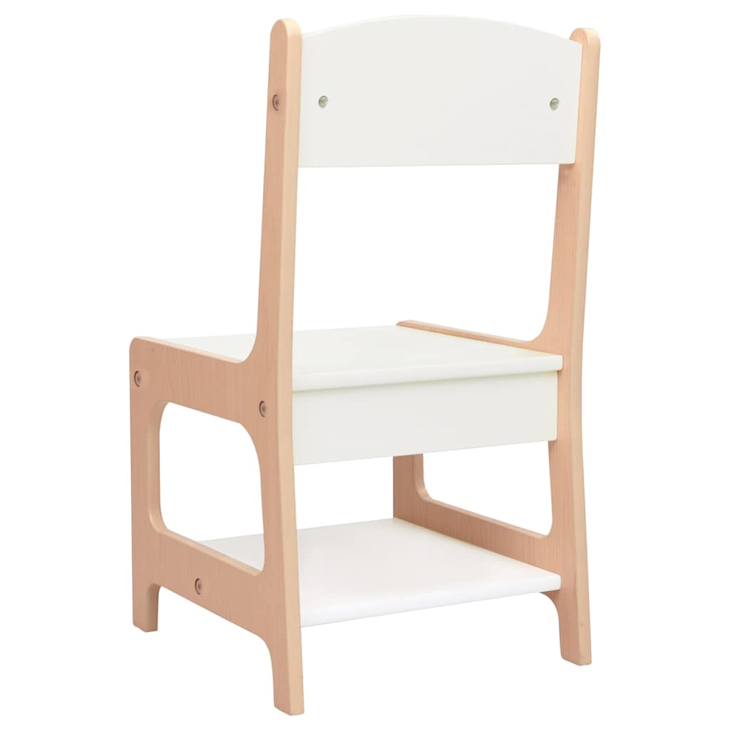 80284 vidaXL Children's Table with 2 Chairs MDF