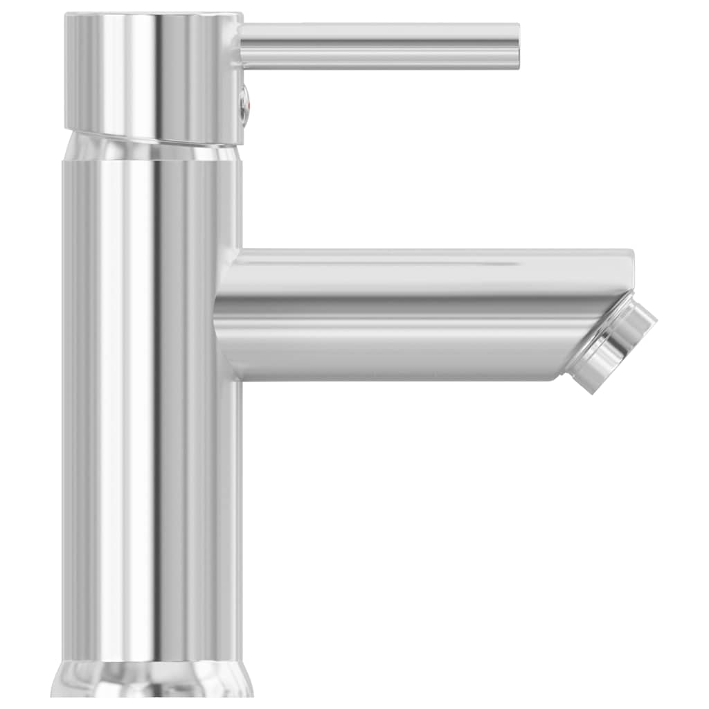 149065 vidaXL Bathroom Basin Faucet Chromed Finish 130x176 mm