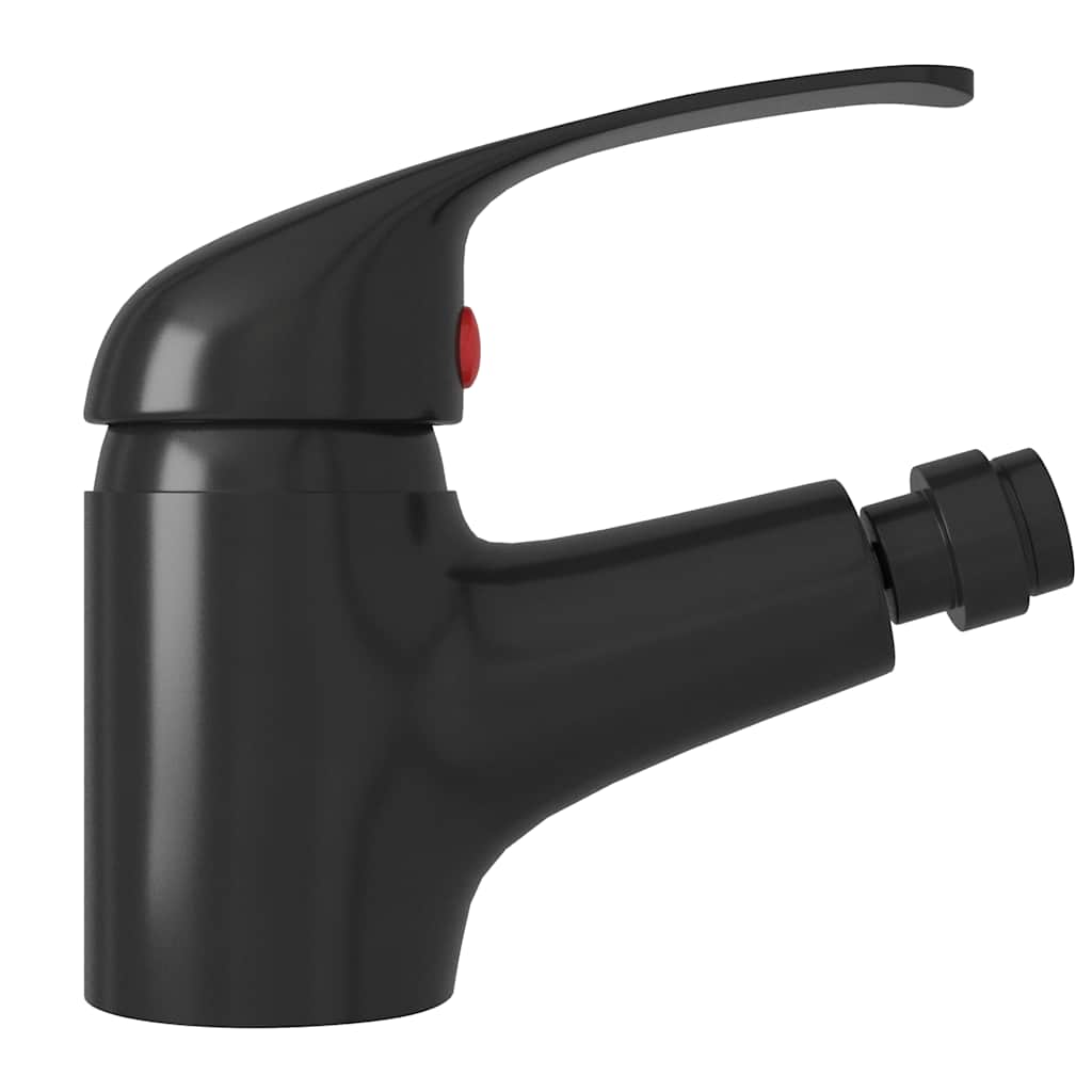149084 vidaXL Bathroom Bidet Mixer Tap Black 13x12 cm