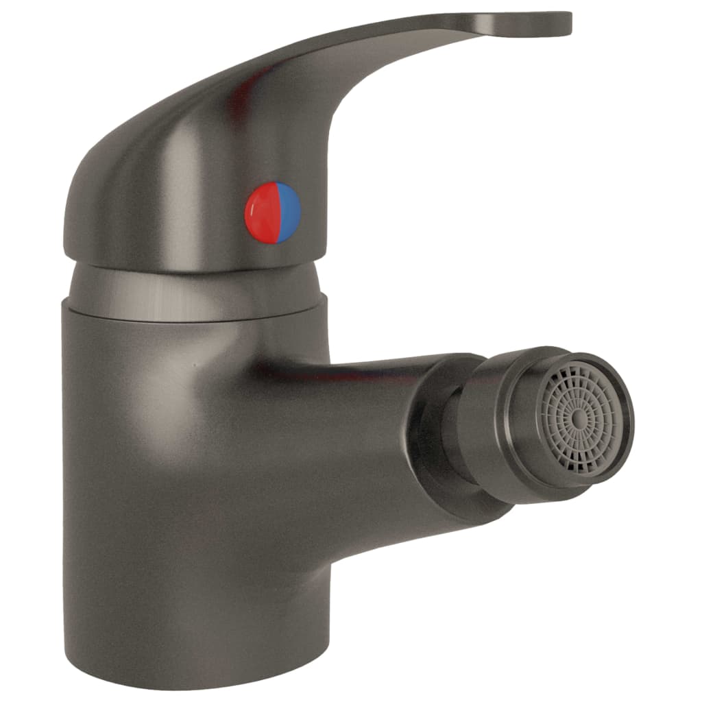 Bathroom Bidet Mixer Tap Grey 13x12 cm