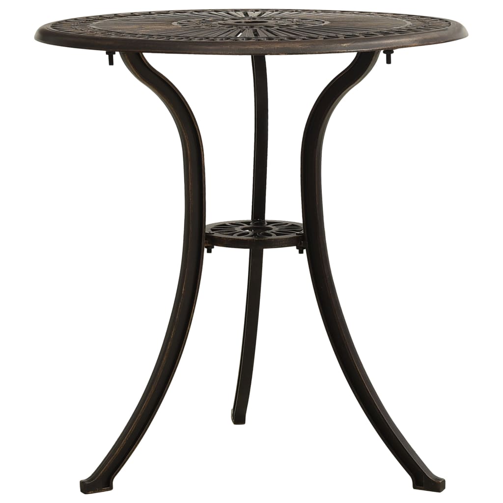 Bistro Set | Bronze | Cast aluminium | Medium | Durable | Bistro Set