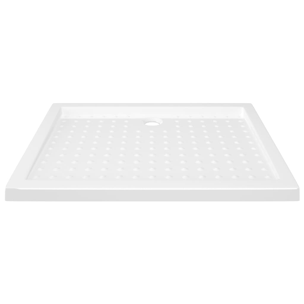 vidaXL Shower Base Tray with Dots White 90x70x4 cm ABS