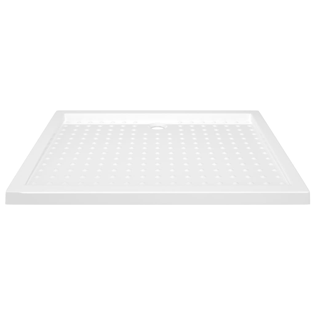 vidaXL Shower Base Tray with Dots White 80x100x4 cm ABS