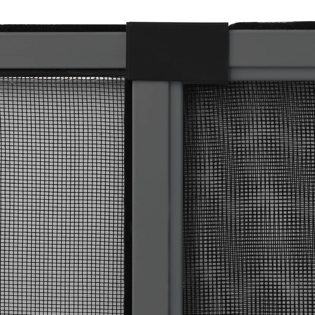 Extendable Insect Screen for Windows Anthracite (100-193)x75 cm