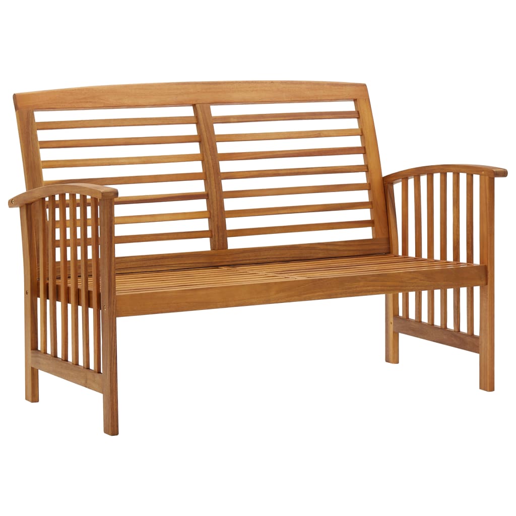 vidaXL 4 Piece Garden Lounge Set Solid Acacia Wood