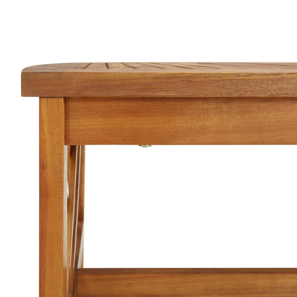 Garden Lounge Set | Natural Wood | Solid Acacia Wood | Medium | Durable