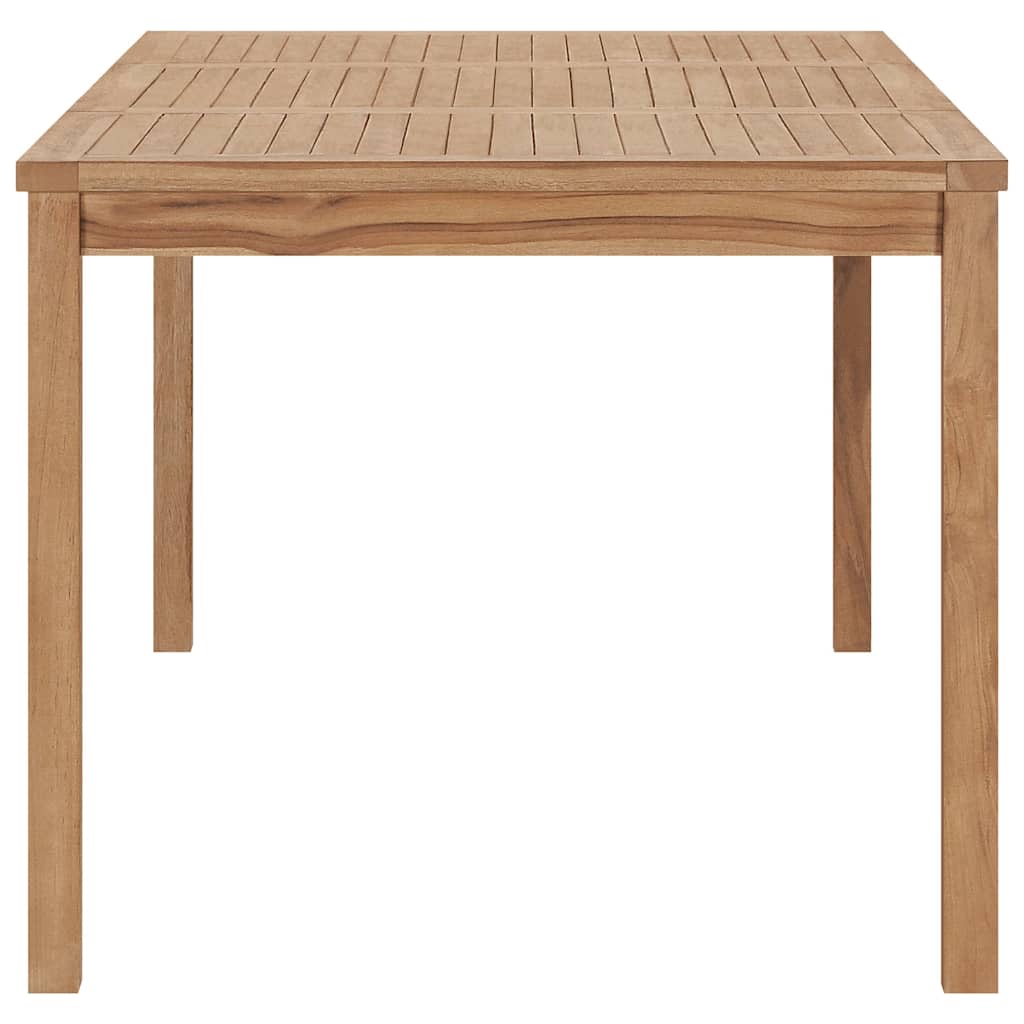 315621 vidaXL Garden Dining Table 180x90x77 cm Solid Teak Wood
