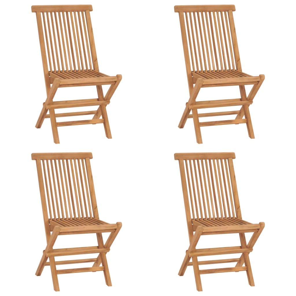 Garden Chair | Set of 4 | Teak