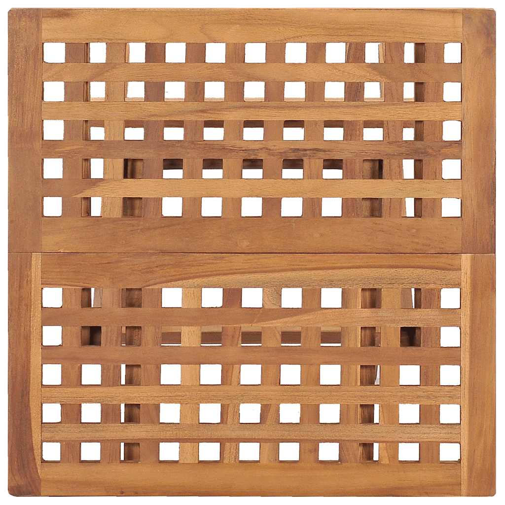 315454 vidaXL Folding Garden Table 50x50x50 cm Solid Teak Wood