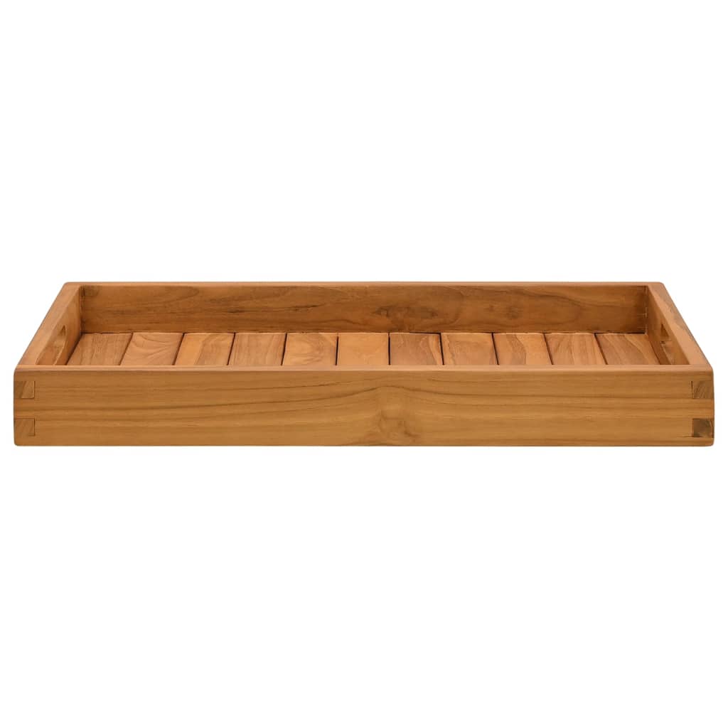 Serving Tray 60x35 cm Solid Teak Wood