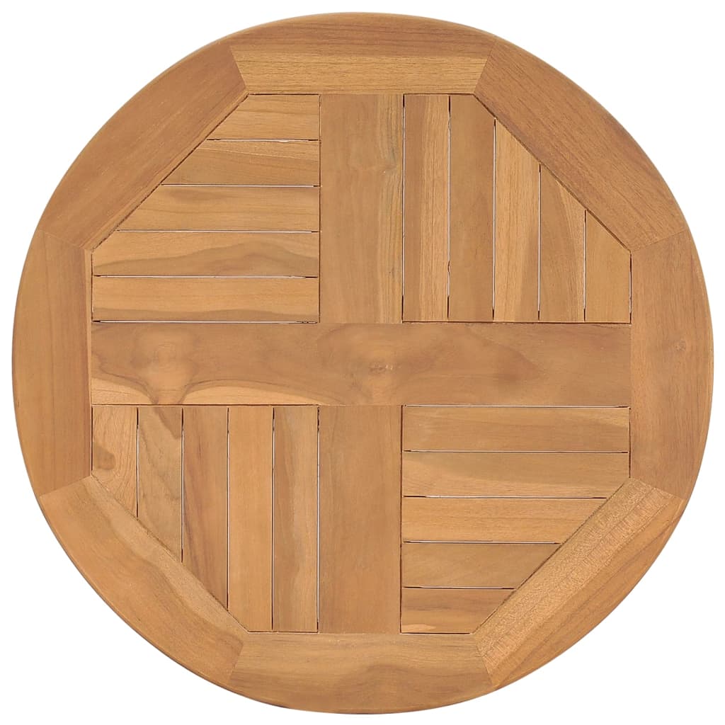 Bistro Table Ø60x75.5 cm Solid Teak Wood