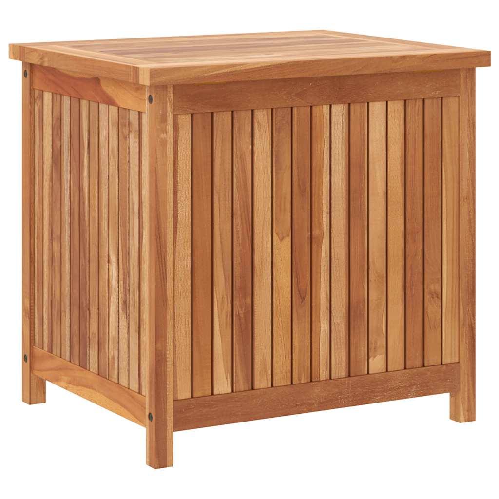 Garden Storage Box 60x50x58 cm Solid Teak Wood