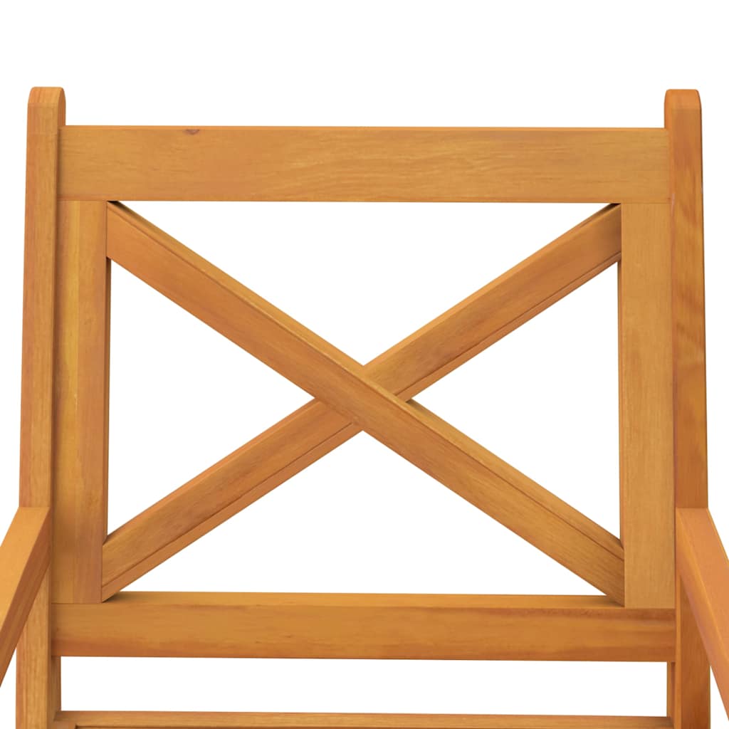 Garden Dining Set | Natural wood | Solid Acacia wood | Medium