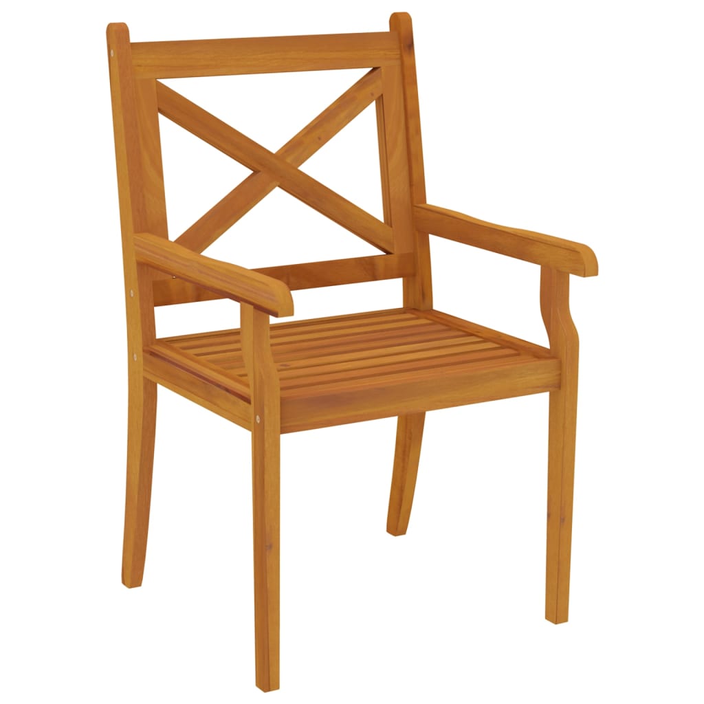 Garden Dining Set | Brown | Solid Acacia wood | Large | Seats Many