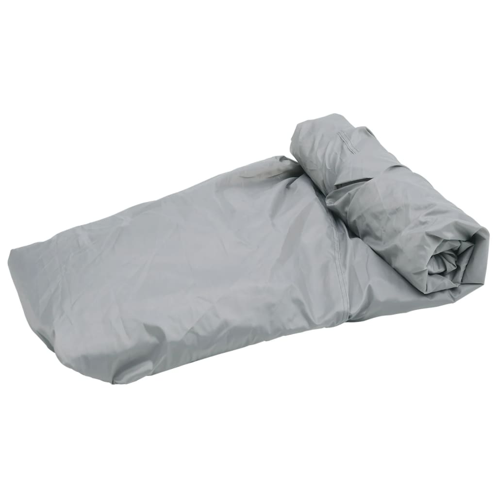 vidaXL Boat Cover Grey 710x265x40 cm