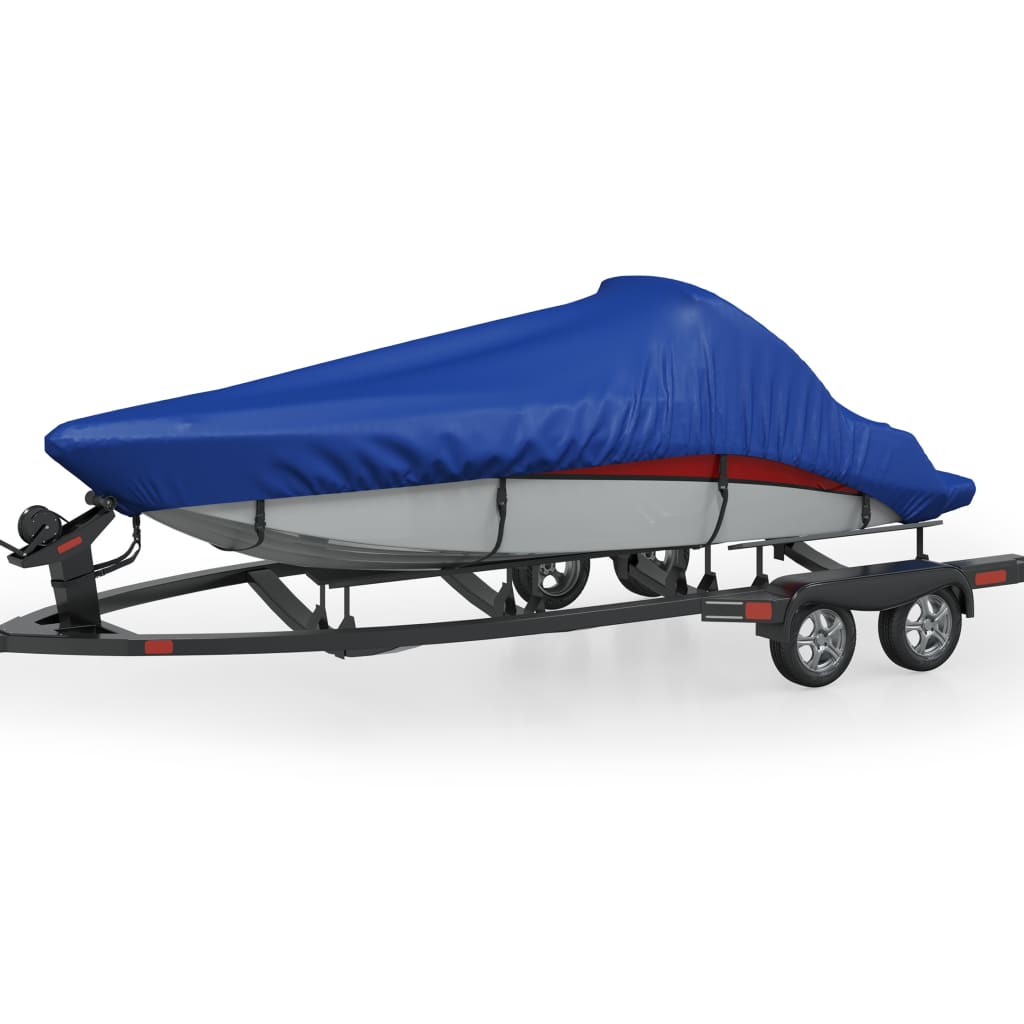 vidaXL Boat Cover Grey 410x110x40 cm