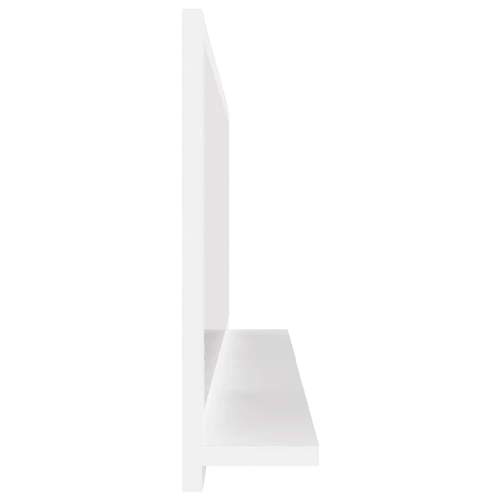 804580 vidaXL Bathroom Mirror White 90x10,5x37 cm Engineered Wood