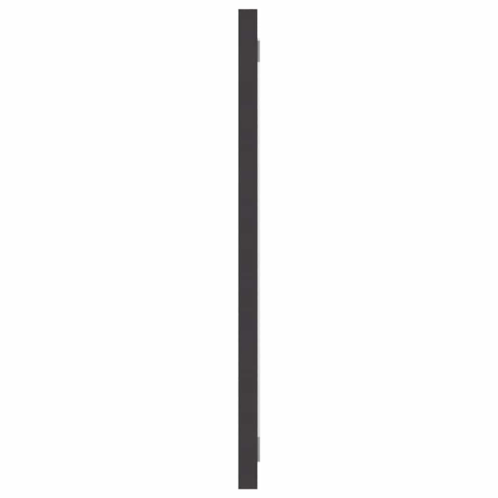 804624 vidaXL Bathroom Mirror Grey 90x1,5x37 cm Engineered Wood