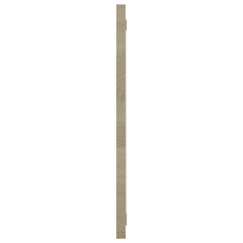 Bathroom Mirror Sonoma Oak 90x1.5x37 cm Engineered Wood