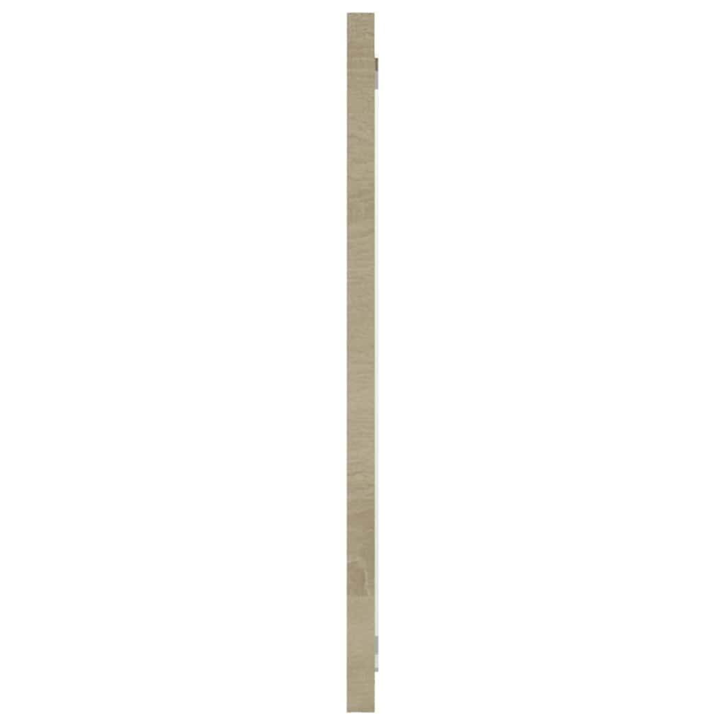 804633 vidaXL Bathroom Mirror Sonoma Oak 100x1,5x37 cm Engineered Wood
