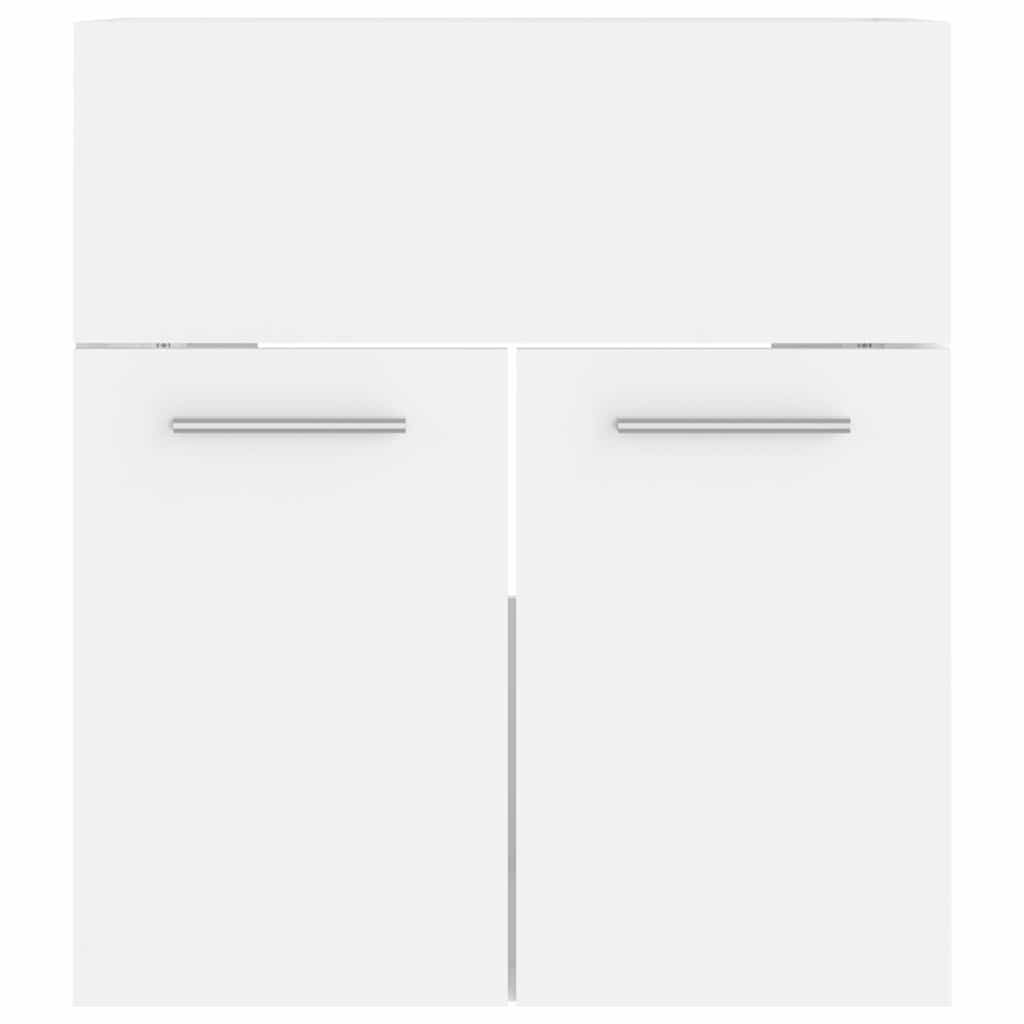 804638 vidaXL Sink Cabinet White 41x38,5x46 cm Engineered Wood